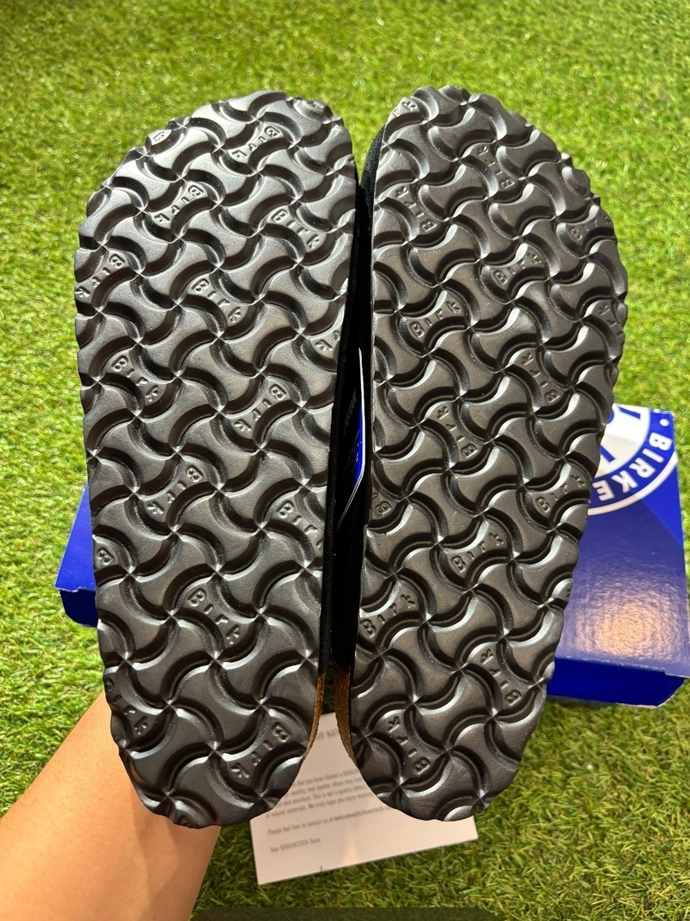 Birkenstock Boston Black Suede Clogs New In BOX - Picture 3 of 9